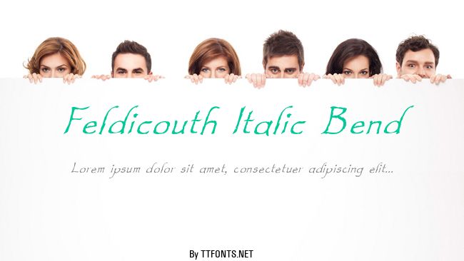 Feldicouth Italic Bend example